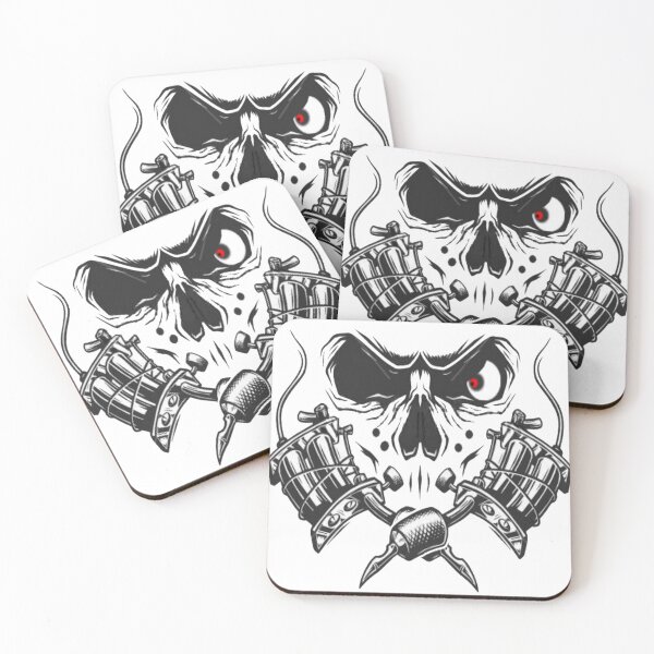 Item preview, Skull tattoo designed and sold by marcosprimar.
