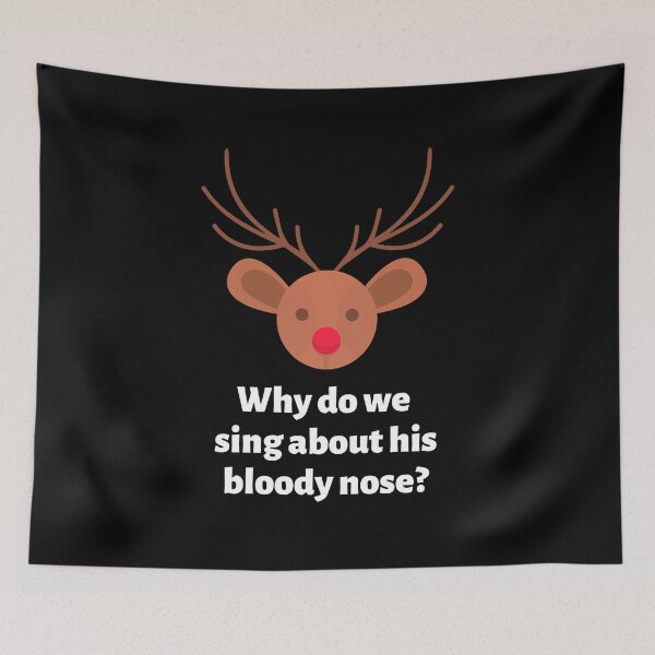 Item preview, Why do we sing about his bloody nose? designed and sold by Epic-Apparel.