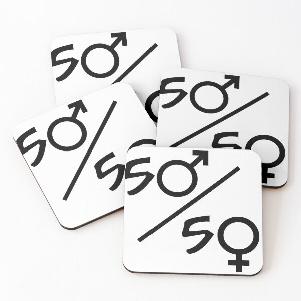 Item preview, 50/50 Gender Equality designed and sold by russell7lee.