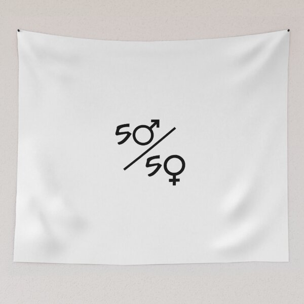 Item preview, 50/50 Gender Equality designed and sold by russell7lee.