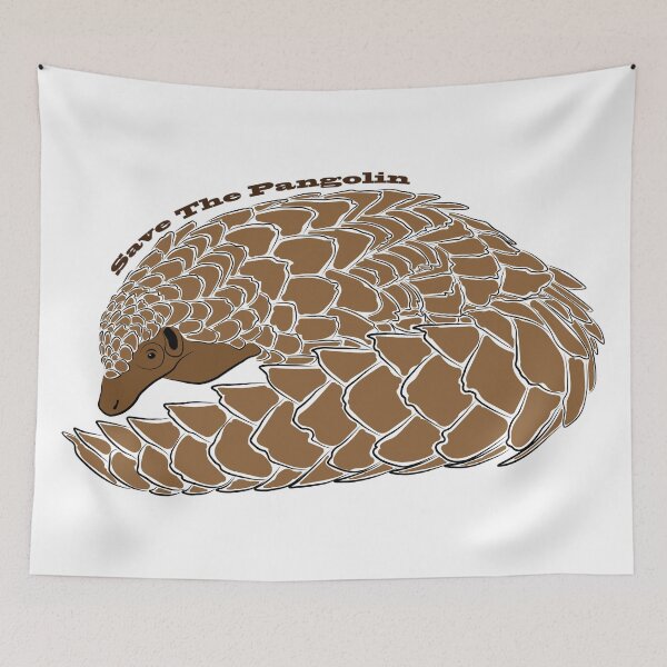 Item preview, Save the Pangolin designed and sold by The Sleepy Monito.