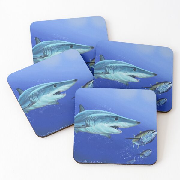 Item preview, Mako Shark on the hunt designed and sold by Brian Maikisch.