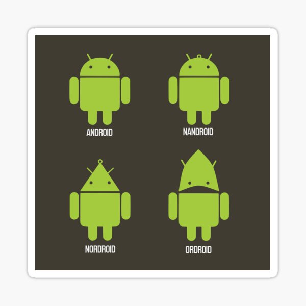 Android Logic Gates Humor Sticker By Mstfcntrk Redbubble 1652