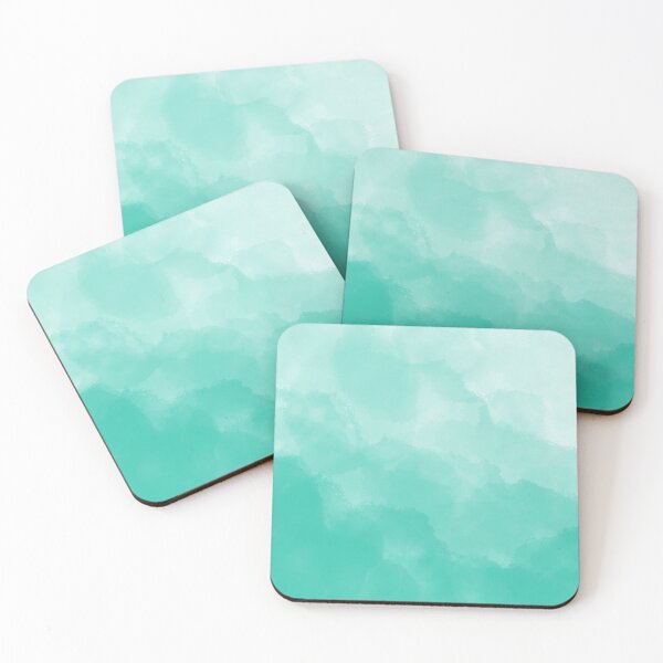 Item preview, Aqua Green Watercolor designed and sold by BiscuitSnack.