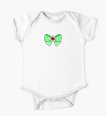 Eyeball Ribbon (GREEN) One Piece - Short Sleeve
