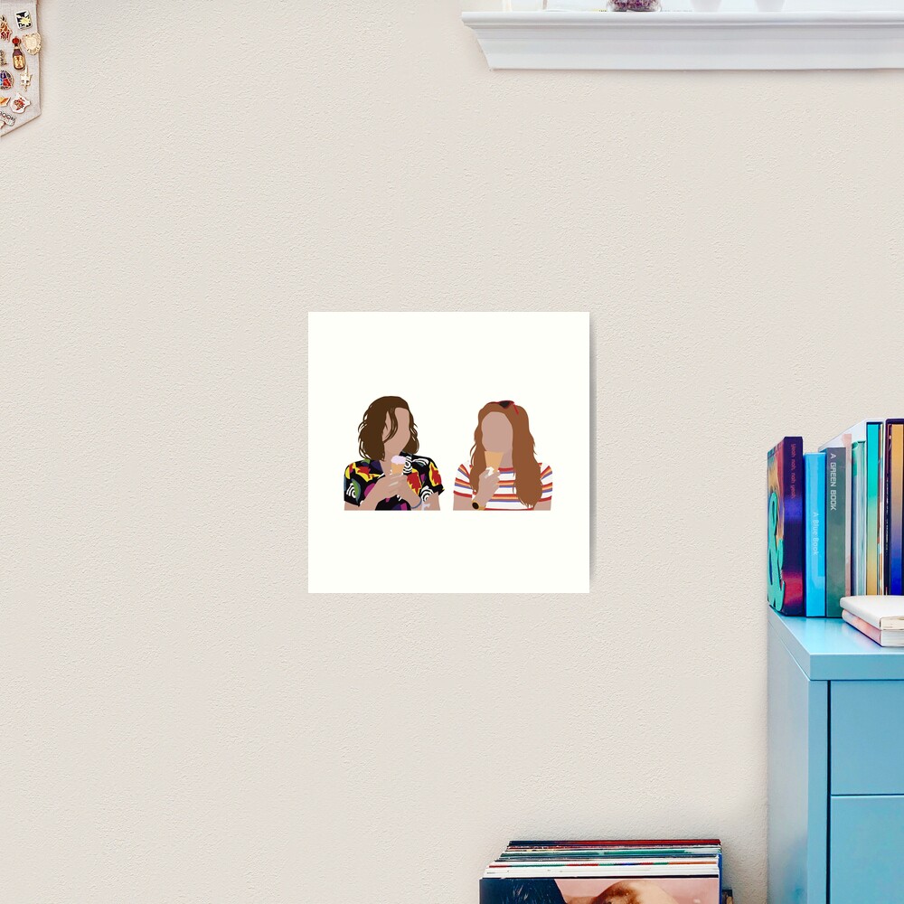 Simple El and Max Art Print for Sale by Emily Willi | Redbubble