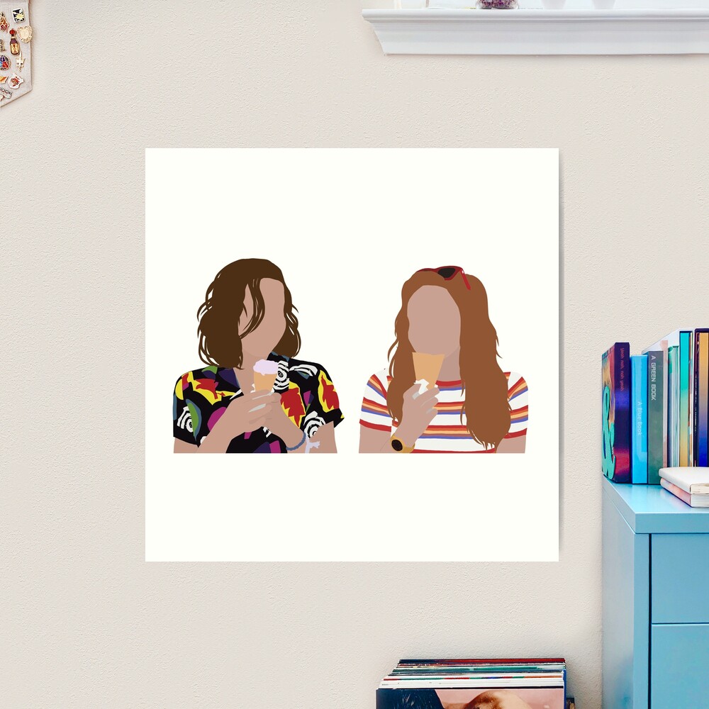 Simple El and Max Art Print for Sale by Emily Willi | Redbubble