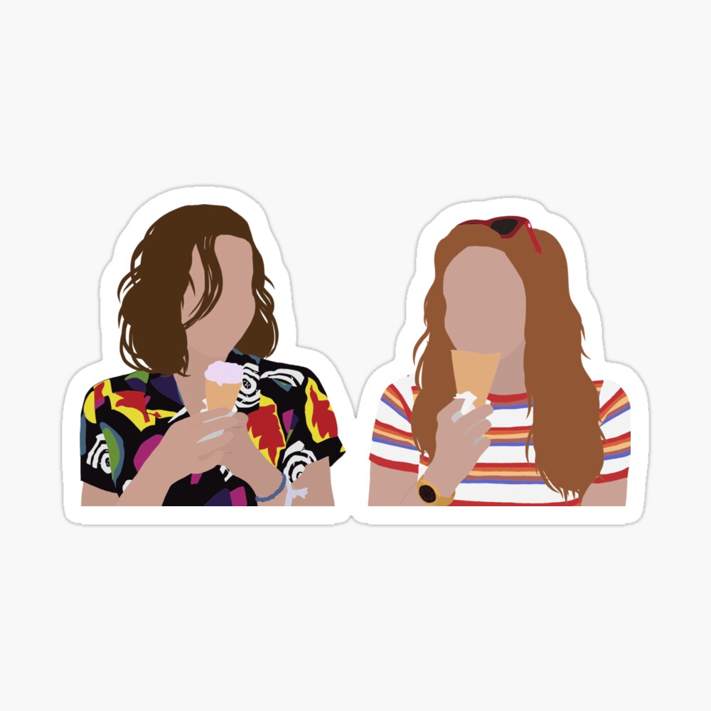 Simple El and Max Art Print for Sale by Emily Willi | Redbubble