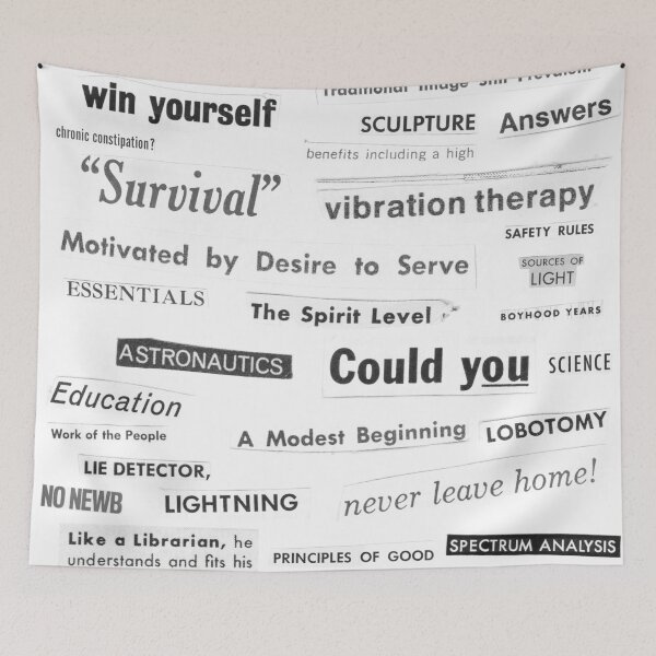 Item preview, words to inspire laughs and creativity  designed and sold by John-Paul Sanders.