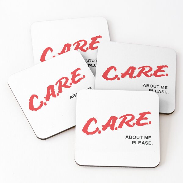 Item preview, C.A.R.E about me please (black text) designed and sold by krepes.