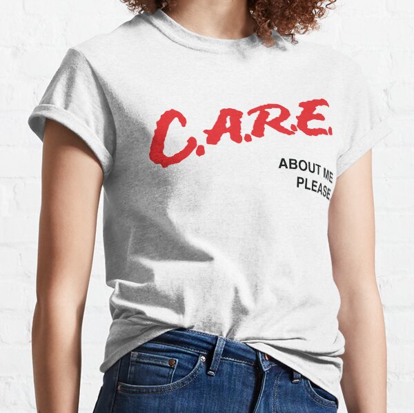 Item preview, C.A.R.E about me please (black text) designed and sold by krepes.