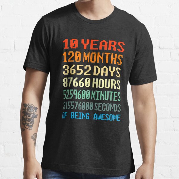 10 year old boy birthday shirt ideas