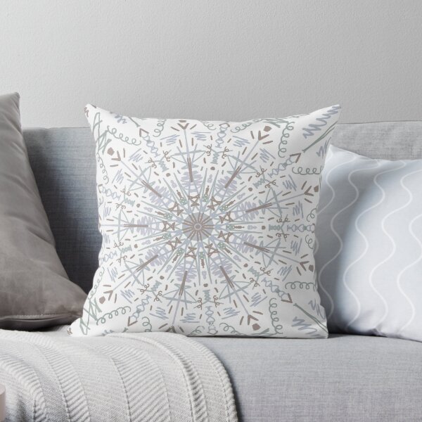 Trippy Throw Pillow