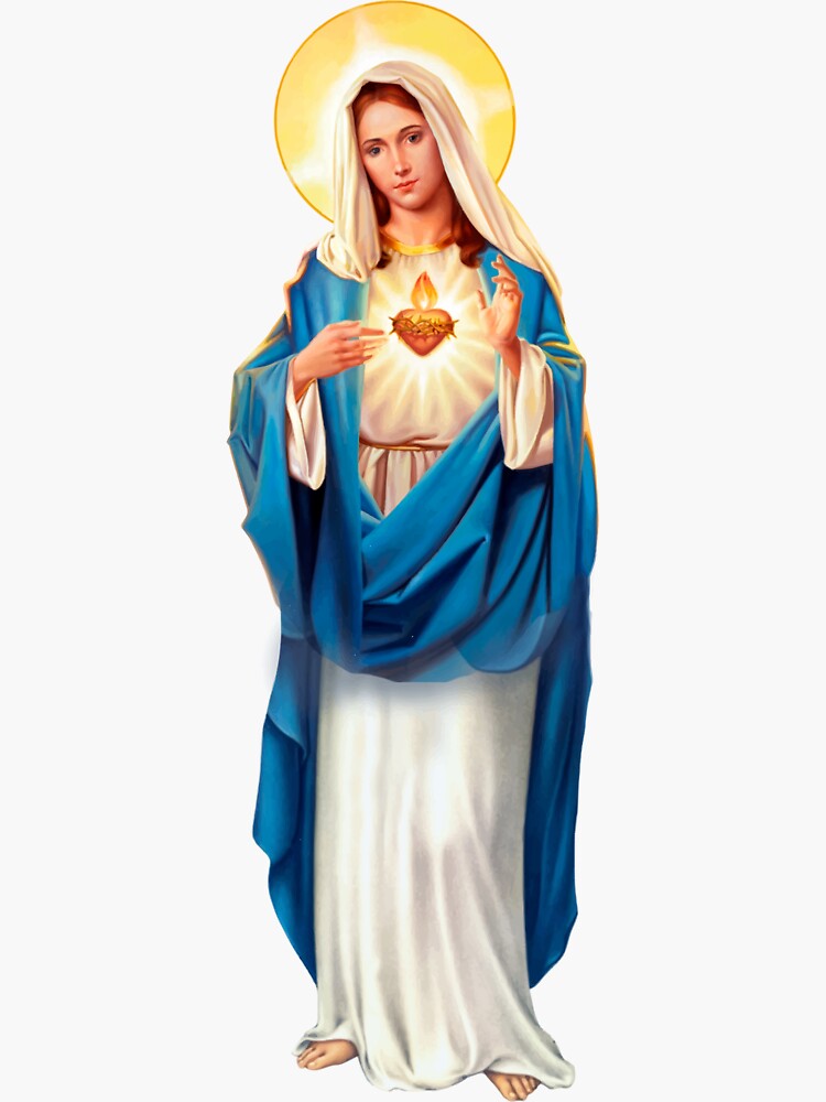 Mary Sticker for Sale by SouthPrints