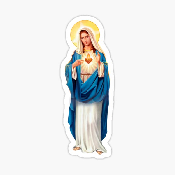 MOTHER MARY STICKER, Catholic Stickers