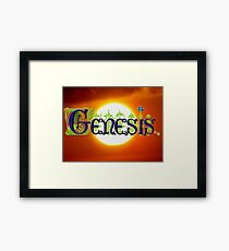 Genesis. Framed Print