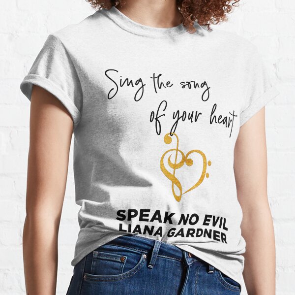 Song of your Heart - Black Lettering Classic T-Shirt