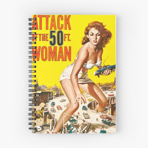 Item preview, Attack Of The 50ft Woman 1958 Art Poster Retro Movie designed and sold by retroposters.