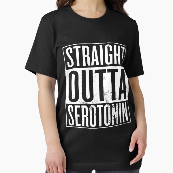 Item preview, Straight Outta Serotonin designed and sold by itsHoneytree.