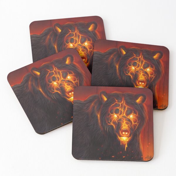 Item preview, Fire Grizzly designed and sold by artfromthegills.