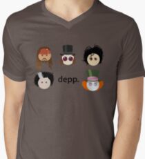 Depp. (Johnny Depp characters) Men's V-Neck T-Shirt