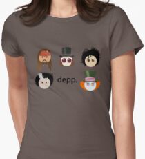 Depp. (Johnny Depp characters) Women's Fitted T-Shirt