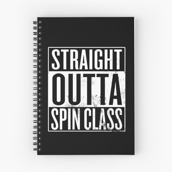 Item preview, Straight Outta Spin Class designed and sold by itsHoneytree.