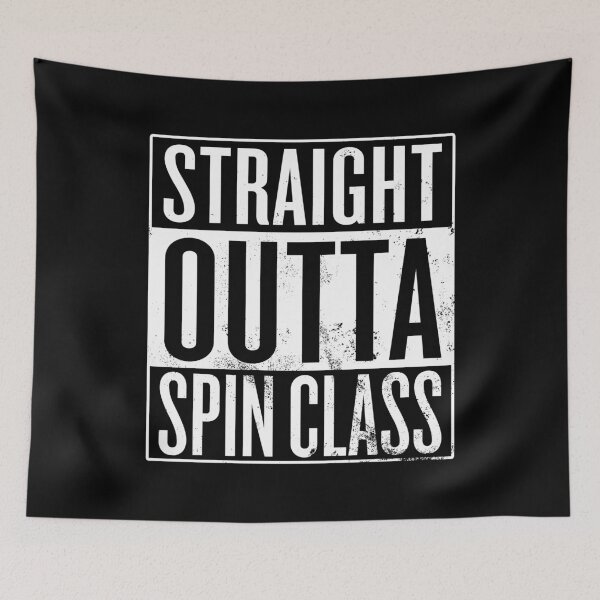 Item preview, Straight Outta Spin Class designed and sold by itsHoneytree.