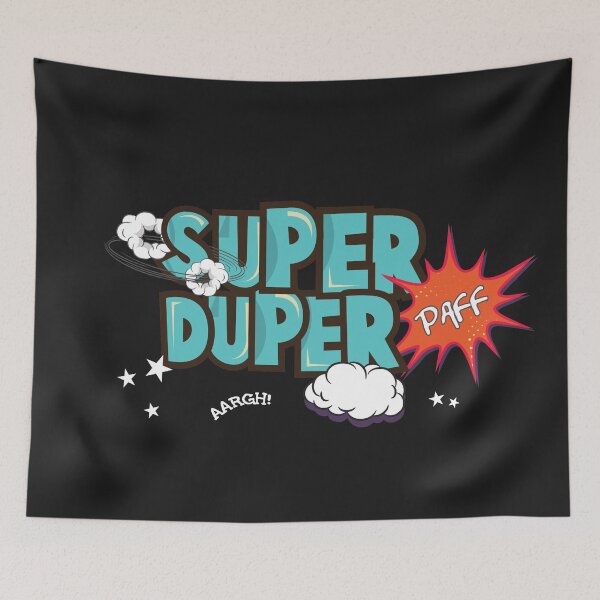 Item preview, Super Duper Comics Fan designed and sold by Urosek.