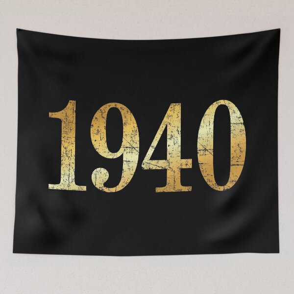 Item preview, Vintage 1940 (Ancient Golden-Yellow) Birthday designed and sold by theshirtshops.