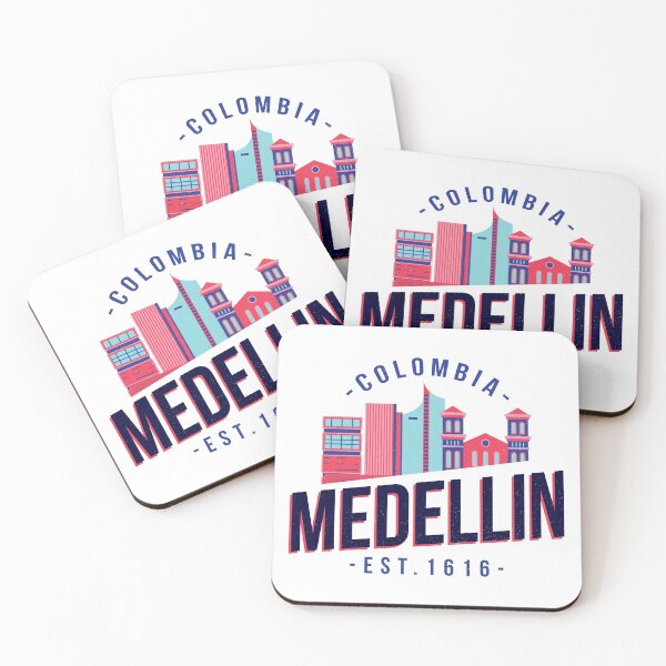Item preview, Medellin Colombia Skyline Logo  designed and sold by Timcito.