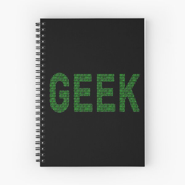 Item preview, Geek Word in Green Binary designed and sold by MarkUK97.