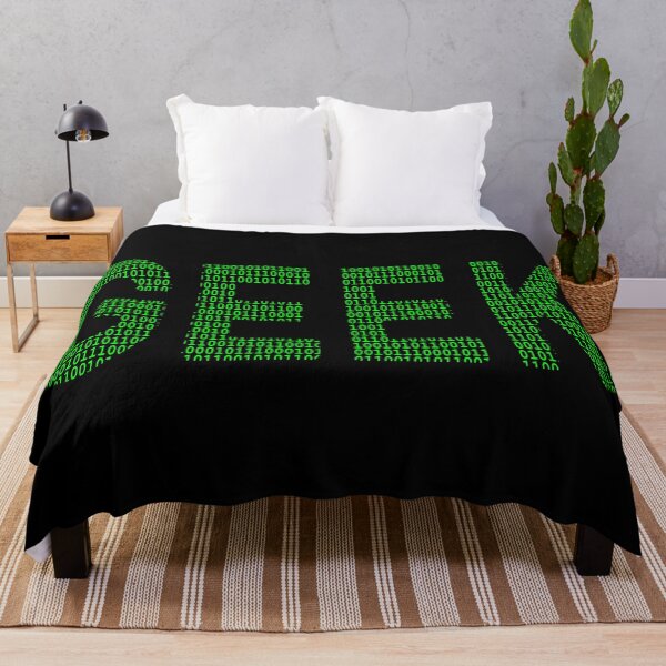 Item preview, Geek Word in Green Binary designed and sold by MarkUK97.