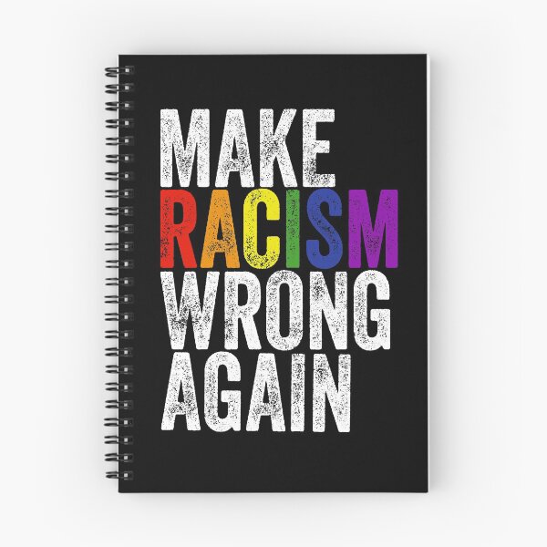 Item preview, Make Racism Wrong Again designed and sold by MagicBoutique.