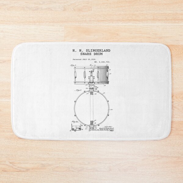 Item preview, United States Office Patent - Snare Drum H. H. Slingerland 1939 designed and sold by Quentin1984.