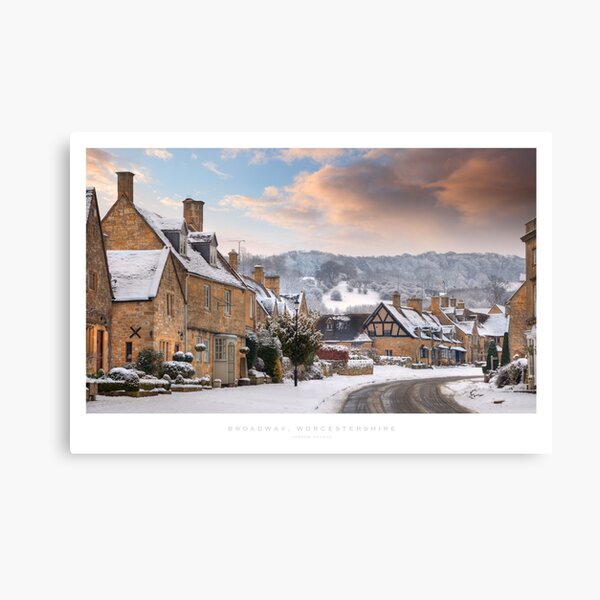 Broadway, Worcestershire Canvas Print