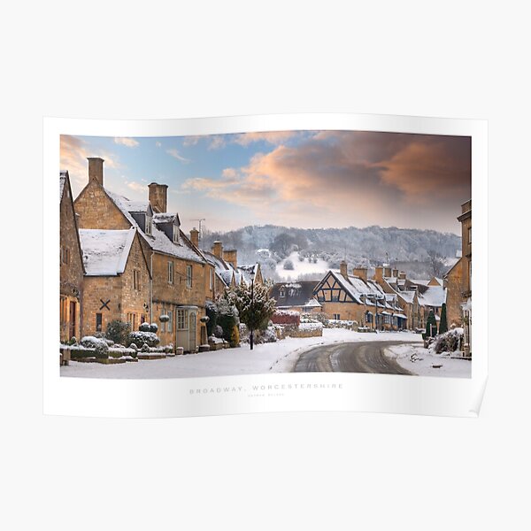 Broadway, Worcestershire Poster