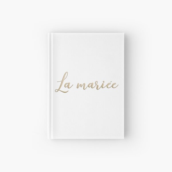 La mariée Hardcover Journal