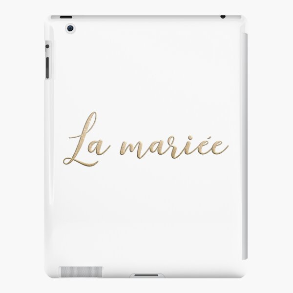 La mariée iPad Snap Case