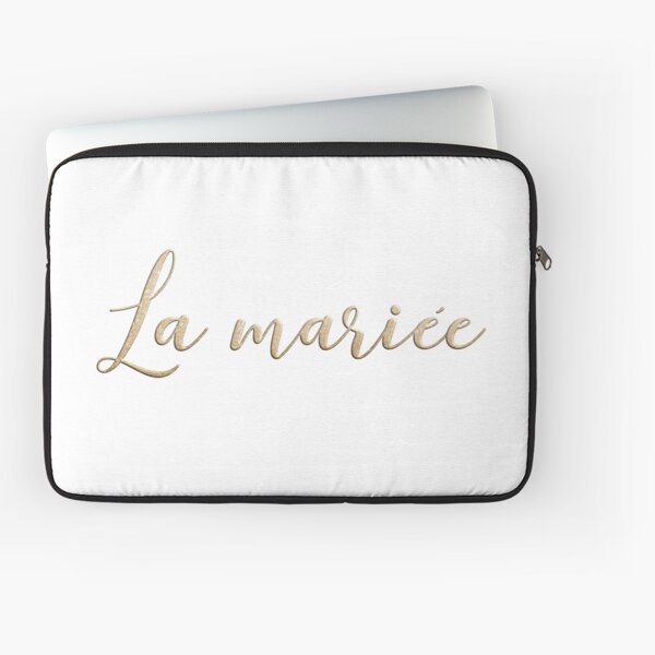 La mariée Laptop Sleeve