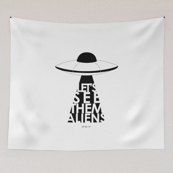 Item preview, Let's See Them Aliens designed and sold by artsylab.