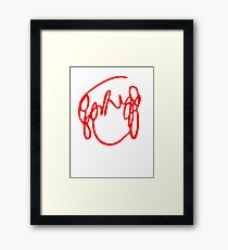 Ramona Flowers Red - Scott Pilgrim vs The World Framed Print