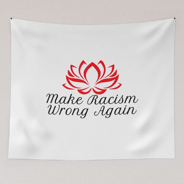 Item preview, Make Racism Wrong Again designed and sold by MagicBoutique.