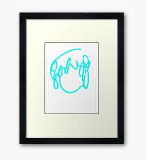 Ramona Flowers Cyan - Scott Pilgrim vs The World Framed Print