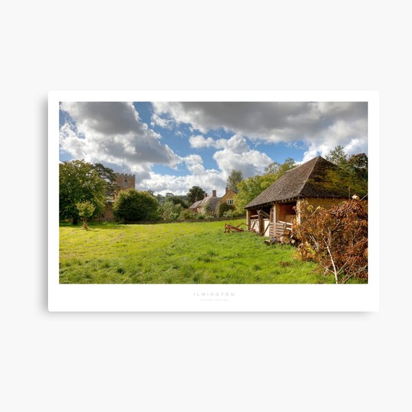 Ilmington, Warwickshire Canvas Print