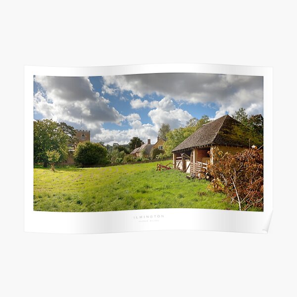 Ilmington, Warwickshire Poster