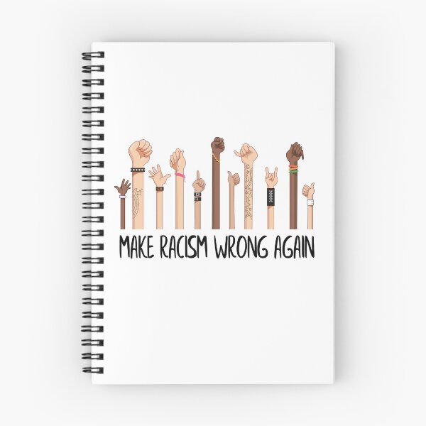 Item preview, Make Racism Wrong Again designed and sold by MagicBoutique.
