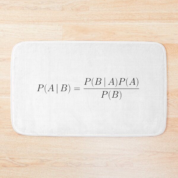 Item preview, Bayes' Theorem designed and sold by MathShirts.