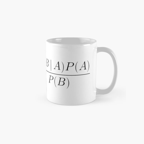 Item preview, Bayes' Theorem designed and sold by MathShirts.