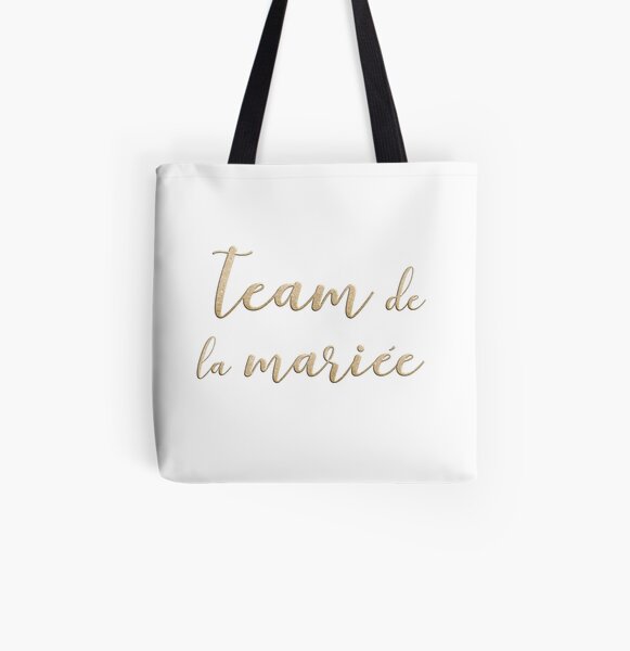 Team de la mariée All Over Print Tote Bag
